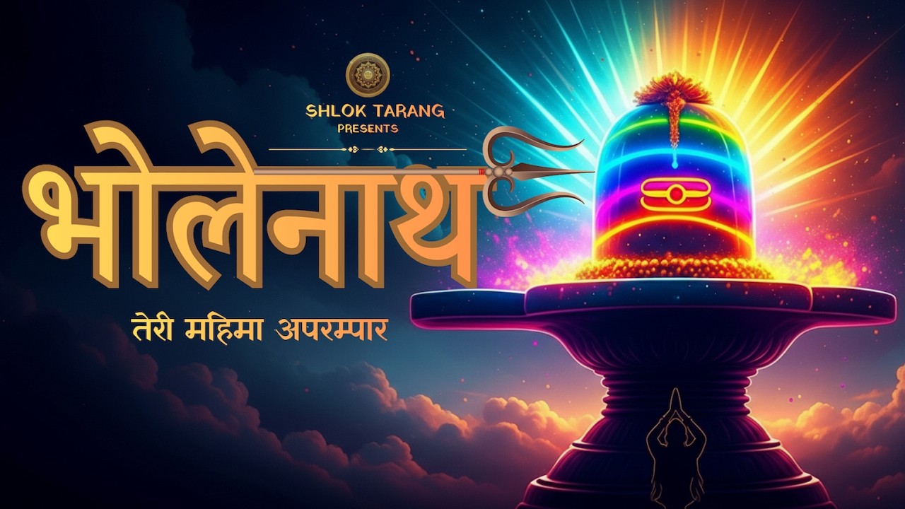 🔱 भोलेनाथ तेरी महिमा अपरम्पार | Powerful Mahadev Bhakti Song 2026 | Har Har Mahadev | ShlokTarang