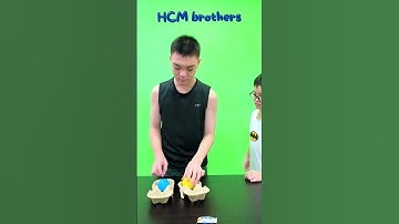 Press Both Cup Holders with your Index Fingers to Launch the Two Balls Forward #shorts #kidgames