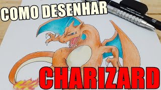 Como desenhar o Charizard (Pokemon) screenshot 1