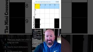 I might CRY LOUDLY if I get NOTHING right on this crossword in a minute(ish) Profile