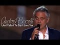 Andrea Bocelli - I Just Called To Say I Love You (Srpski prevod)