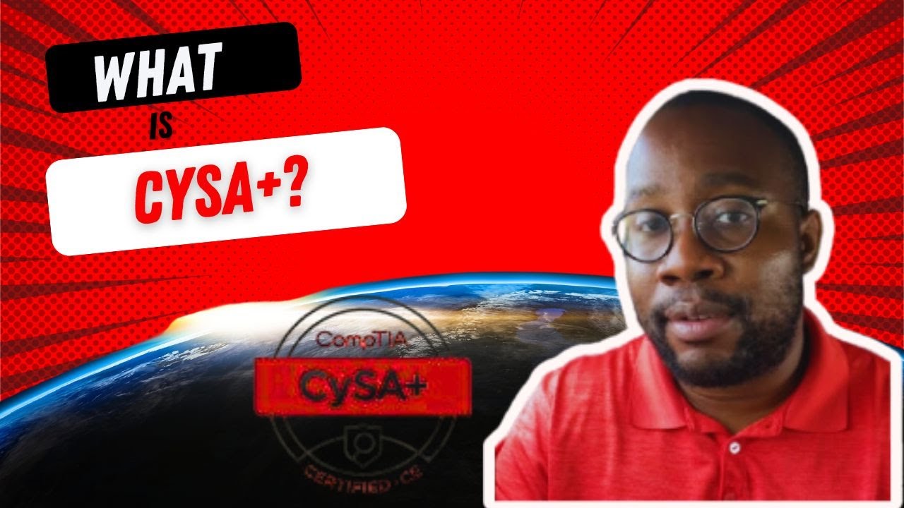 CompTIA CySA+ exam guide | Episode 1 | What is CySA+ - YouTube