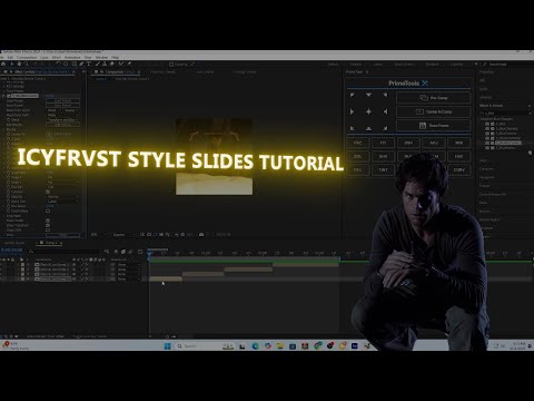 How to make icyfrvst style slides in after effects