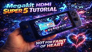 Switch Lite HDMI Mega Kit Tutorial "Not for the faint of heart"