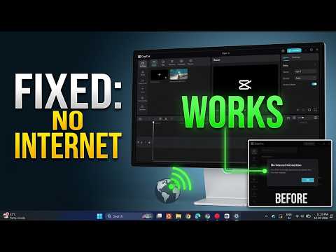 How to Solve CapCut Internet Connection Issues on Laptop