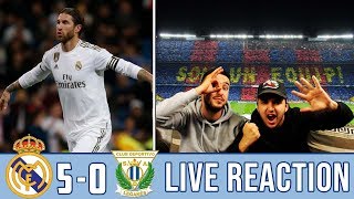 OUR BEST PERFORMANCE OF THE SEASON!! MADRID TRASH LEGANES 5-0 | REACTION - REACCIONES