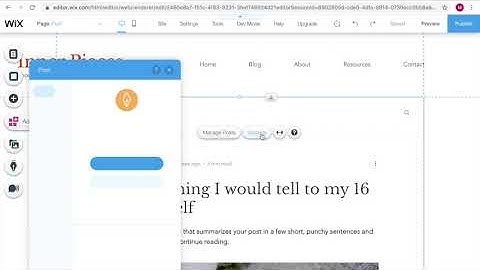 Steps to disable comments in Wix blog