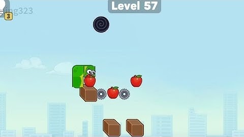 Snake Puzzle Slither to Eat level 57