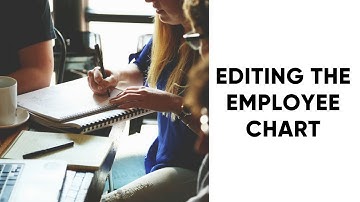 Employee Chart Editing in Lanteria HR: Step-by-Step Tutorial