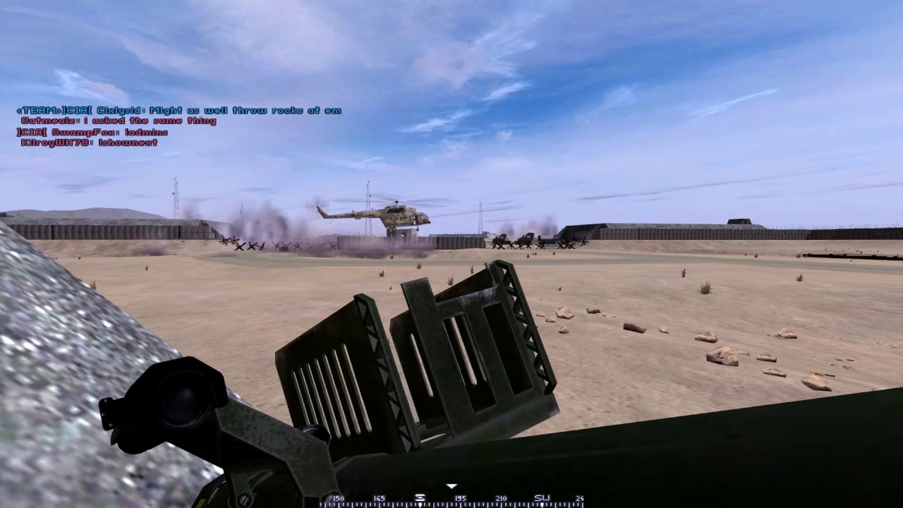 Destiny of Helicopters in Kashan Desert / Project Reality