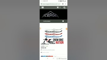 IceAge Performance Rail kit upgrade 2016 Timbersled SnowBike