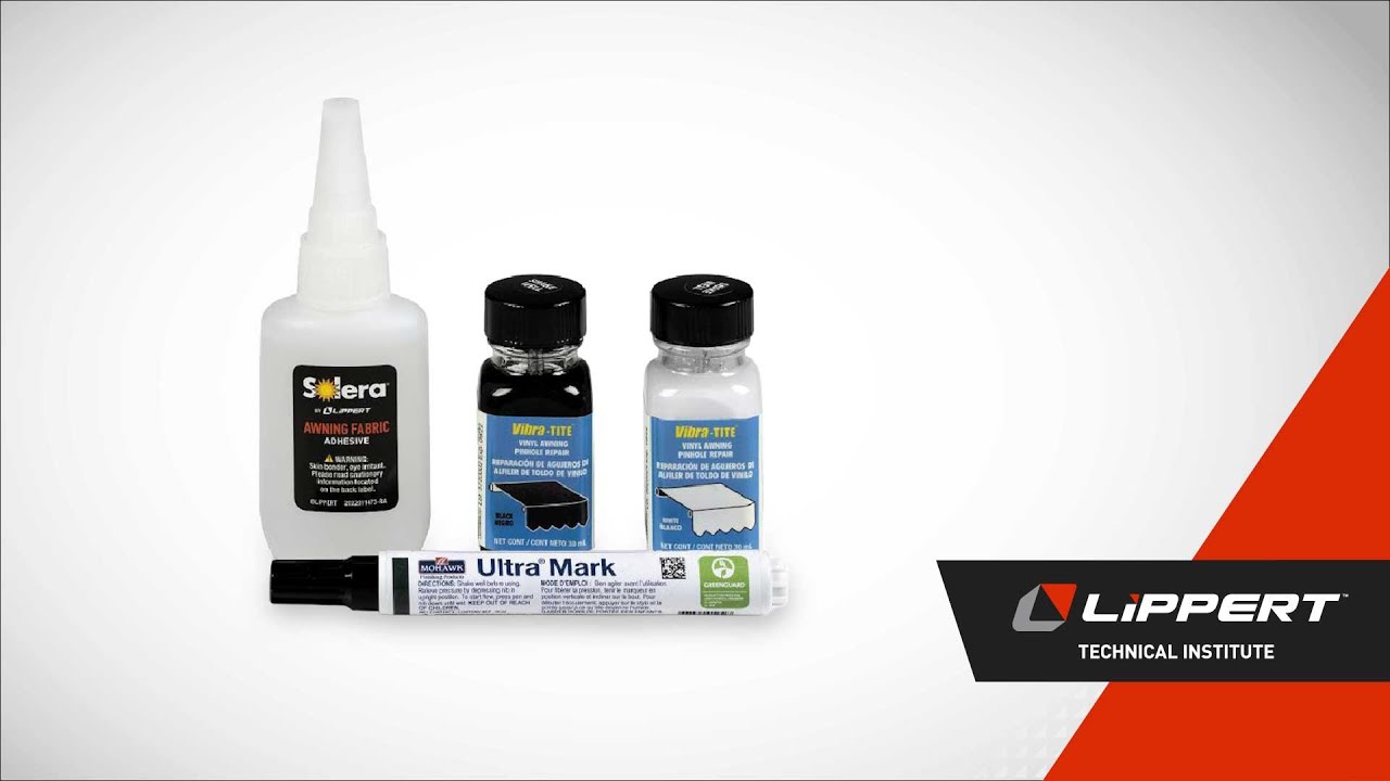 How to Use an Awning Fabric Repair Kit V1 YouTube