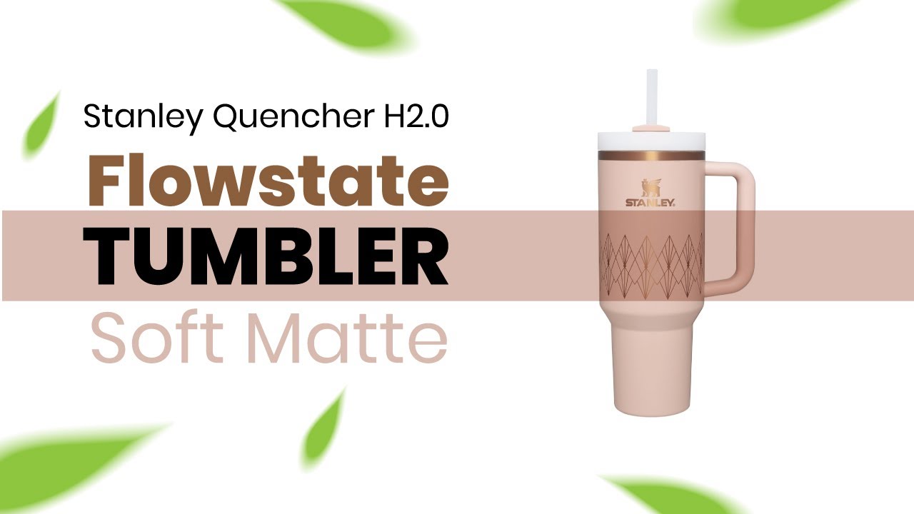  STANLEY The Quencher H2.0 FlowState Tumbler (Soft Matte)