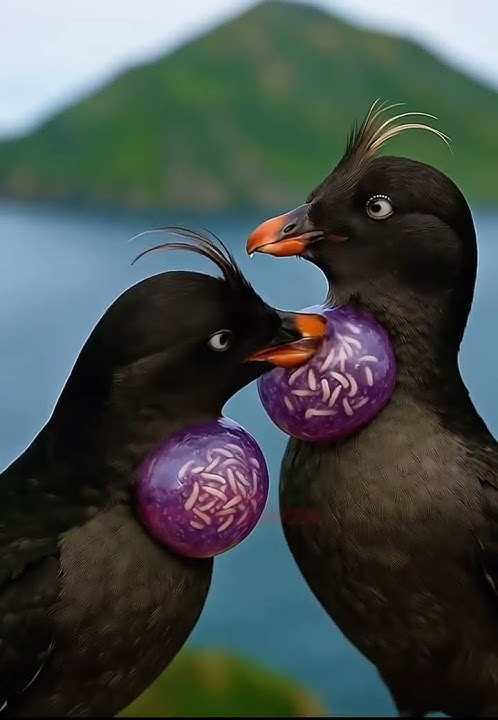 Two Puffins in Love Help Each Other | An Incredible Rescue!