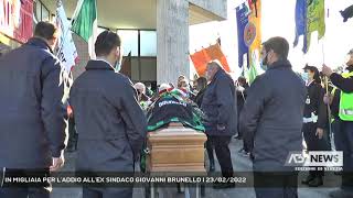 In Migliaia Per Laddio Allex Sindaco Giovanni Brunello 23022022