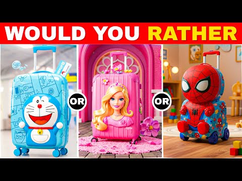 Would You Rather...? Build Your Ultimate Dream Suitcase 🧳🌈🦄💖 Prime Quizz