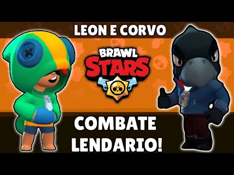 Leon E Corvo O Duo Lendario Top Melhores Partidas Brawl Stars Youtube - immagini brawl stars corvo e leon