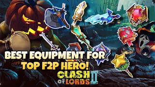 BEST EQUIPMENT FOR MY HERO!! - CLASH OF LORDS 2 EZ PUZZLE screenshot 5