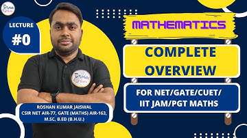 CSIR NET / GATE / IIT JAM / PGT / ASSISTANT PROFESSOR MATHS | COMPLETE OVERVIEW | eMathsGuru