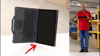 Emdoor W33X Laptop Drop Test! Will It Survive 26 TIMES!