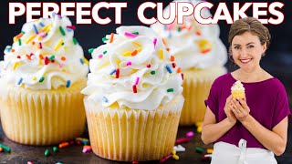 How to Get PERFECT VANILLA CUPCAKES Every Time screenshot 1