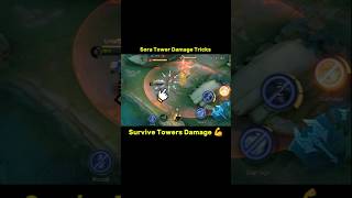 Sora Tower Damage  Survive Tricks Tutorial Mobile Legends #sora #ml2b #mobilelegends
