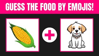 GUESS THE FOOD BY EMOJI 🧀🍔 | FOOD AND DRINK BY EMOJI QUIZ by Trivia Daily Challenge  22,477 views 2 months ago 5 minutes, 28 seconds