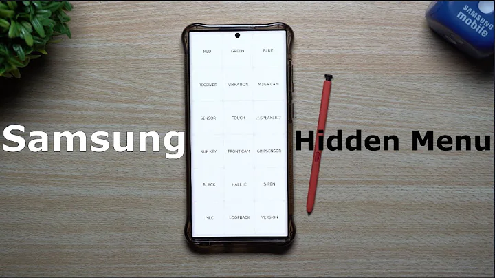 Samsung Gizli Gizli Menüsü - Artık Bir Uzmandasınız!