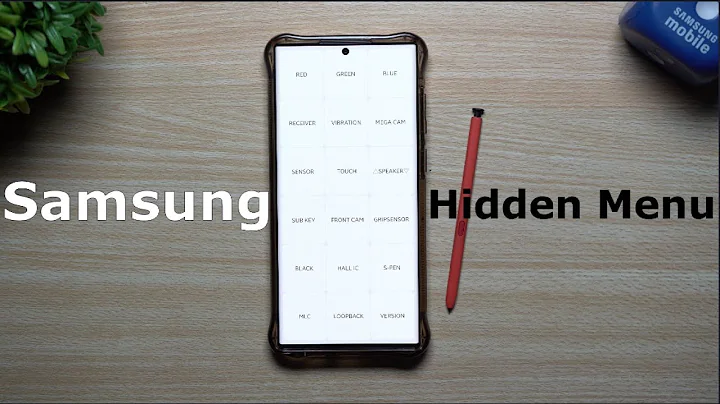 Menu ẩn bí mật của Samsung - Bây giờ bạn là chuyên gia!
