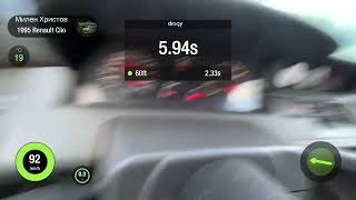 Reno Clio Williams 2.0 16V F7R 150Hp Sport Dragy Test