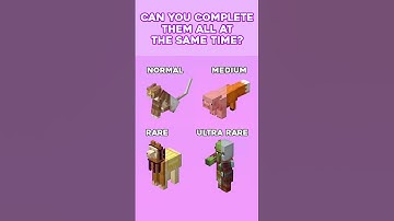 Minecraft Noob pro Hacker Impossible Challenge You Can Pause In the right time // #impossible