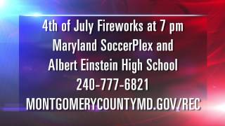Independence Day Fireworks Displays Around the County