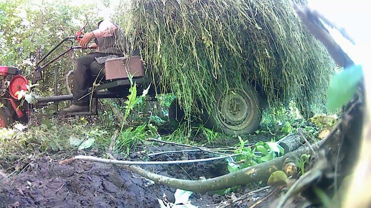 Ока с прицепом