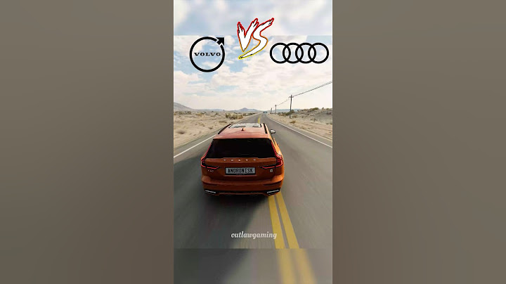 Volvo V60 Vs Audi RS6 #volvo #audi #cars
