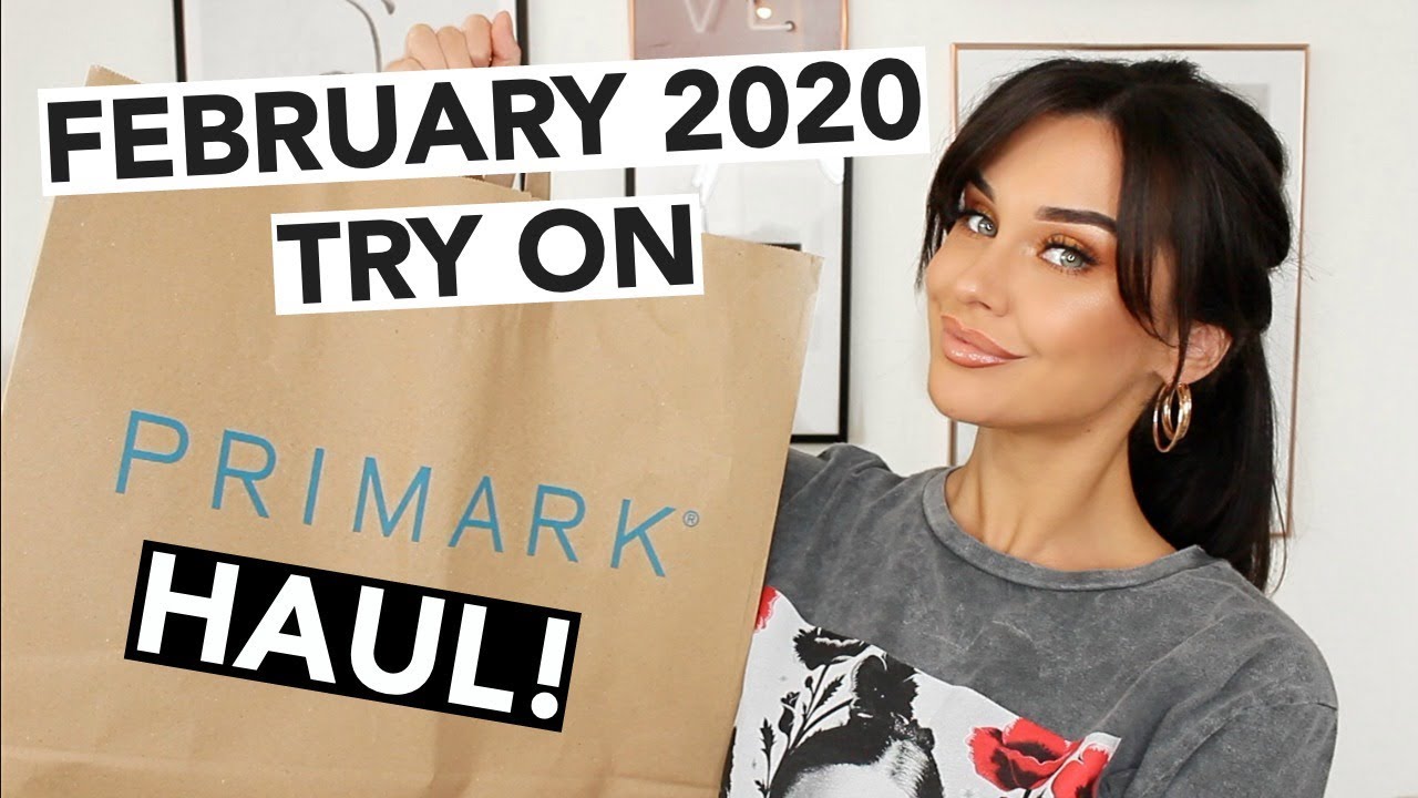TRY ON PRIMARK HAUL FEBRUARY 2020 | KatesBeautyStation