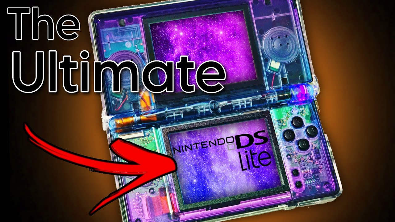 СБОРКА И МОДИРОВАНИЕ САМОЙ БЕЗУМНОЙ DS Lite В ИСТОРИИ