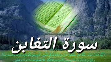 سورة التغابن للقارئ الشيخ رعد محمد الكردي قراءة جميلة جدااا ❤️🌹💞