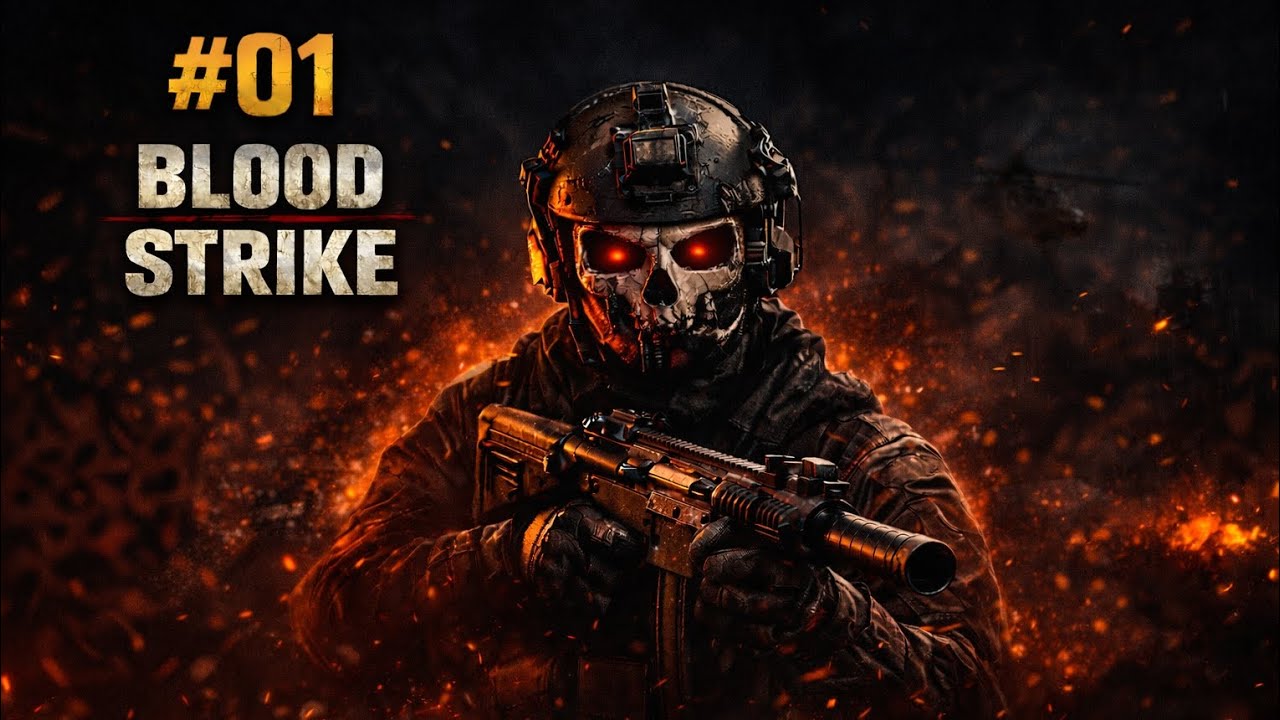 BLOOD STRIKE Gameplay #01 | First Match Full Action 🔥