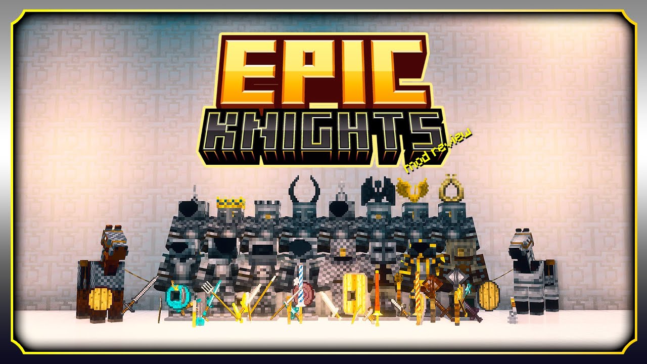 ⚔️ Espadas, armaduras y escudos medievales | MOD REVIEW - EPIC KNIGHTS ...