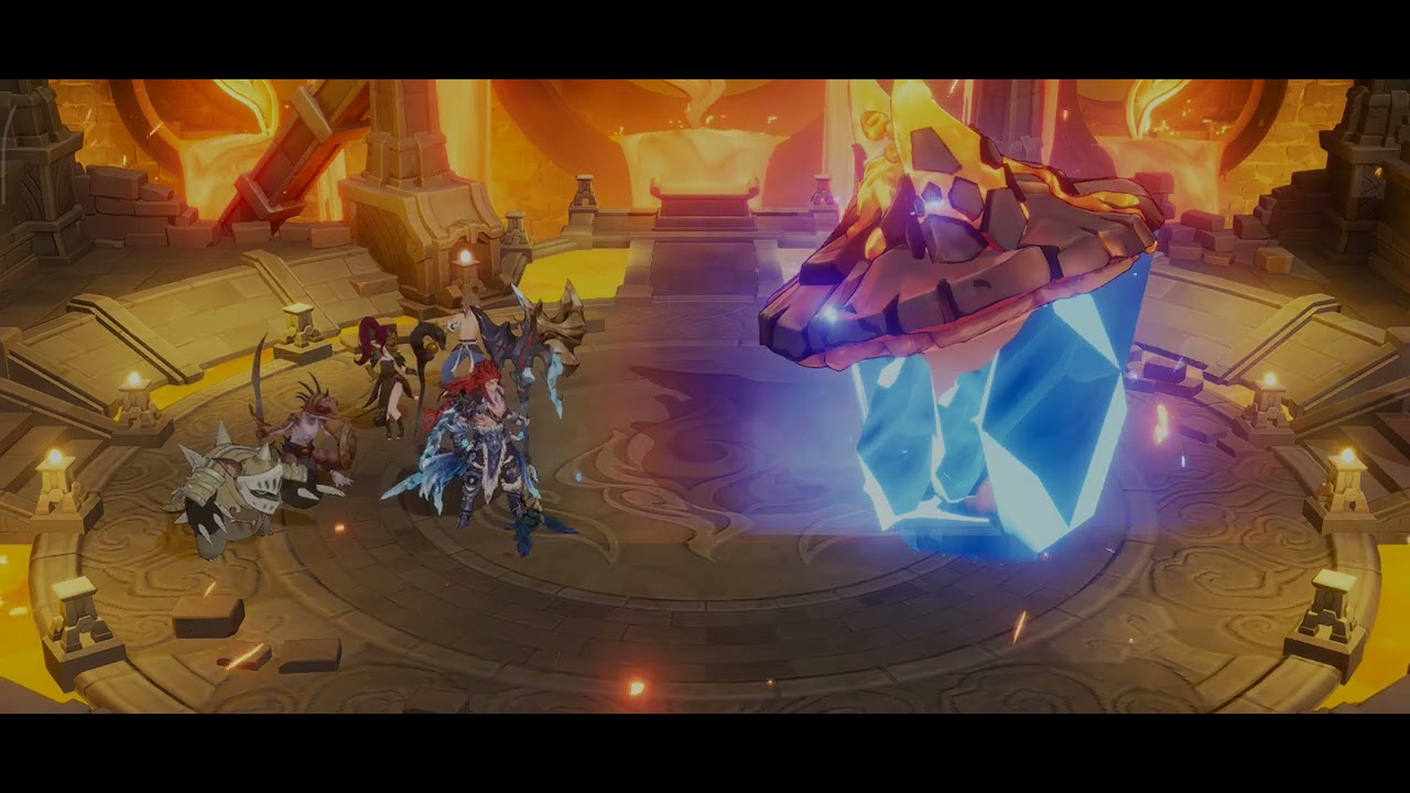 Gelidus Vs Ruby Farming in Power Up Dungeon - Seven Knights Rebirth 