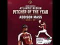 🥎Addison Mass named the 2026 D2CCA Atlantic Region Softball Pitcher of the Year😁