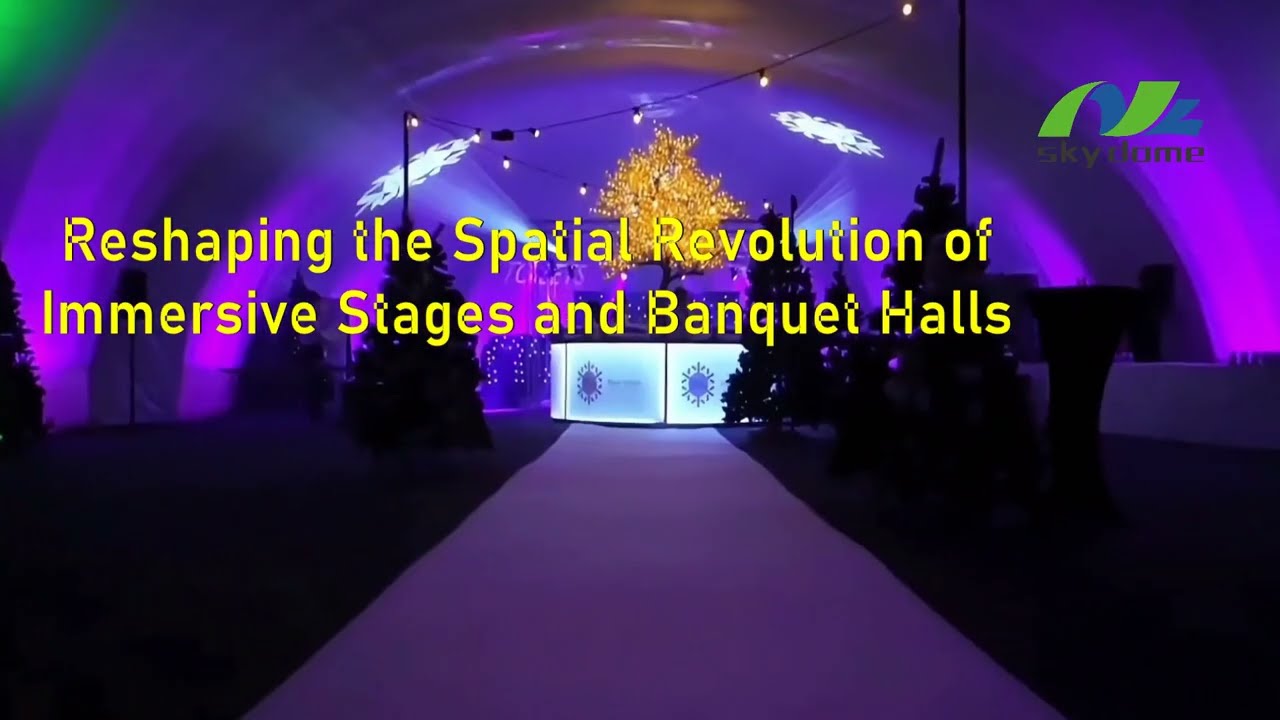Immersive Stages and Banquet Halls Air Supported Membrane Structures