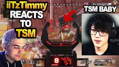 TSM Impressed iiTzTimmy With Insane Clutch ( apex legends )