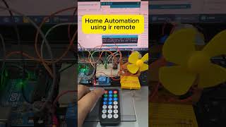 Build a remote controlled fan in minutes! #arduino #diy #robotics
