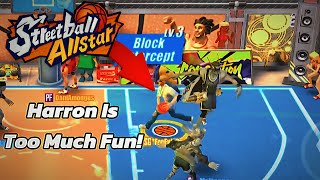 Streetball Allstar - WHY IS HARRON SO FUN?! screenshot 4