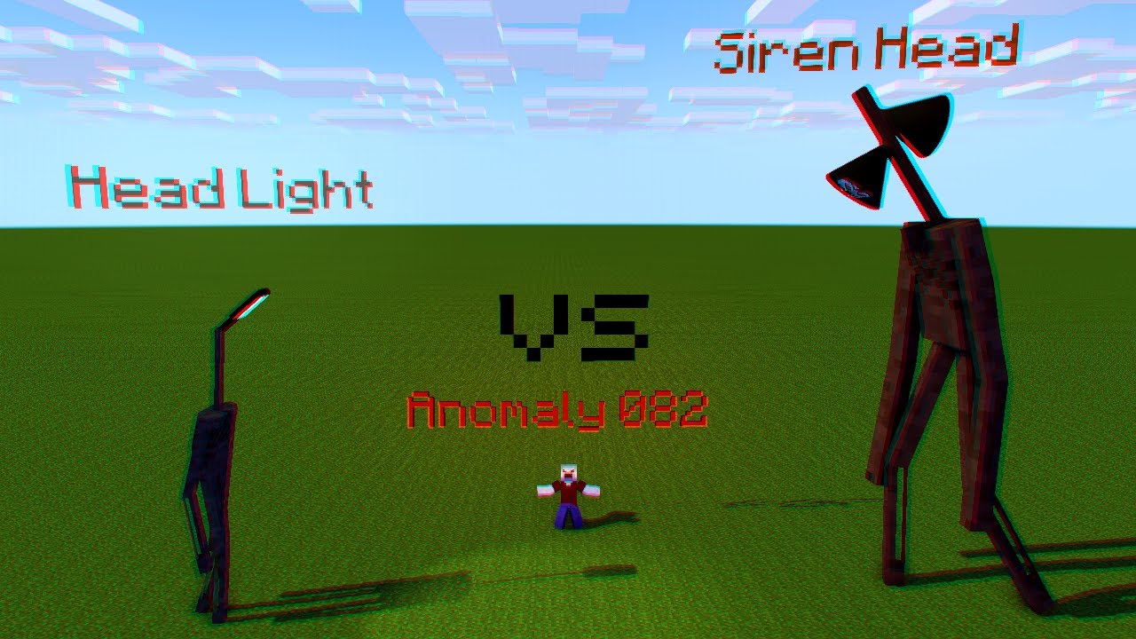 Siren Head vs Head Light vs Anomaly 082 YouTube