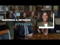 Quintesha S  Reynolds | McArthur Law Firm