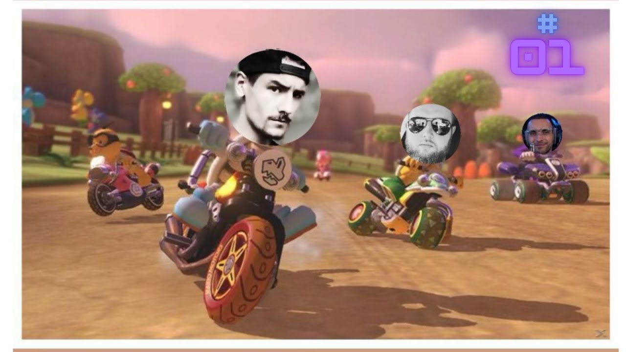 Racoon Reeper Paar gottlose Runden Mario Kart mit den Boys | Teil 1 @Reaper_Racoon ...