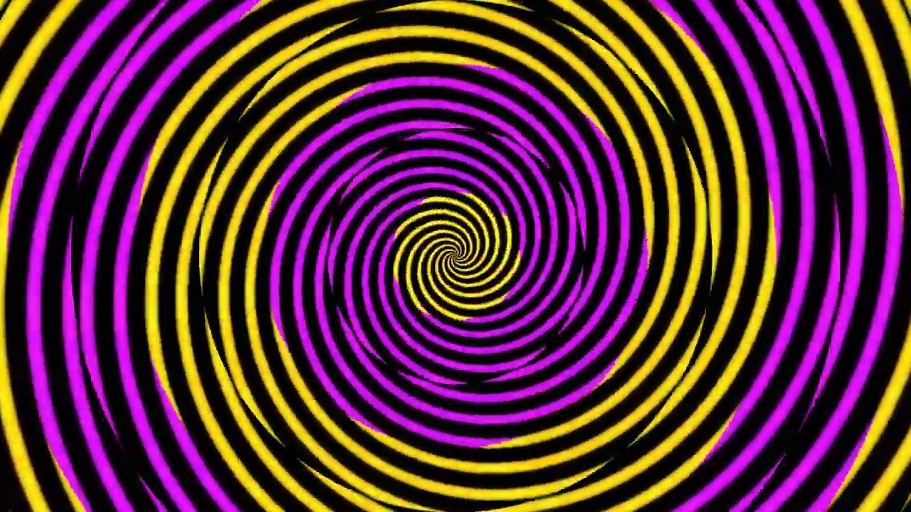 Pulsating Spiral Video, No Sound - YouTube