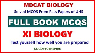 Biology MDCAT.XI Biology Full Book MCQs from UHS MDCAT past papers, #mdcatbiomcqs #MDCAT2023 #uhs screenshot 5